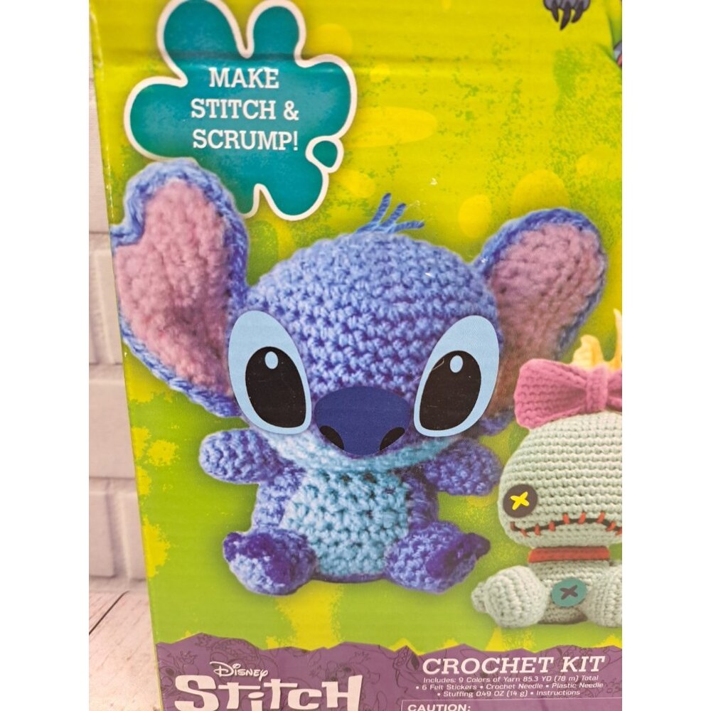 NEW Disney Stitch & Scrump Crochet Kit Crafts - Picture 3 of 6